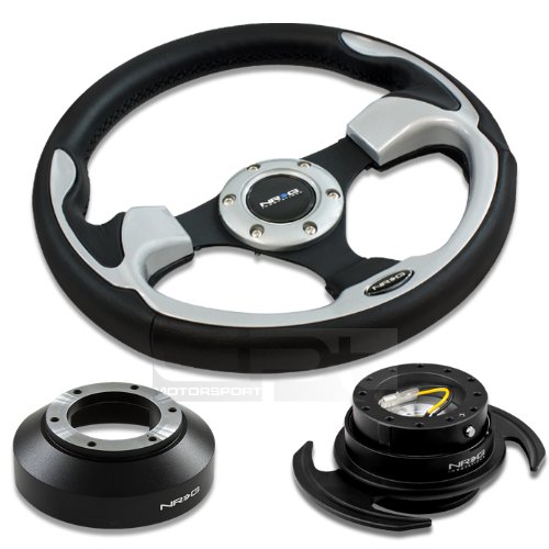 Steering Accessories NRG Innovations NRG-SRK-141H+001SL+650BK