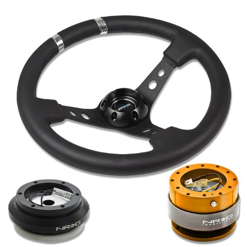 Steering Accessories NRG Innovations NRG-SRK-110H+016BK-S+200RG