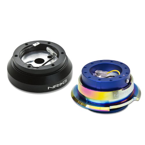 Steering Accessories NRG Innovations NRG-SRK-140H+280BL-MC