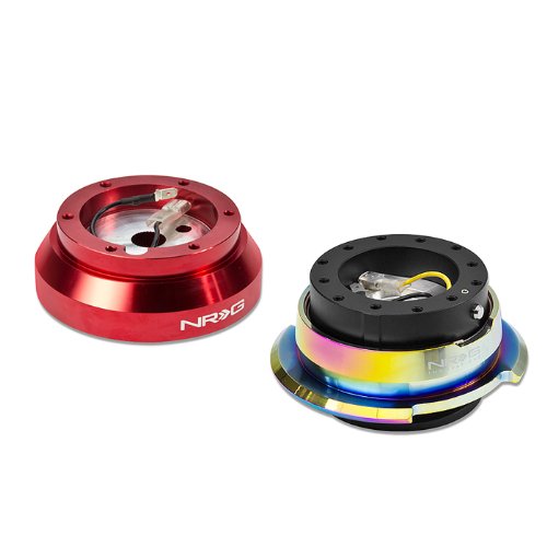 Steering Accessories NRG Innovations NRG-SRK-140H-RD+280BK-MC