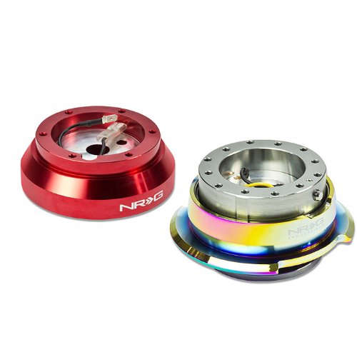 Steering Accessories NRG Innovations NRG-SRK-140H-RD+280GM-MC