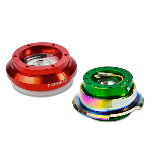 Steering Accessories NRG Innovations NRG-SRK-110H-RD+280GN-MC