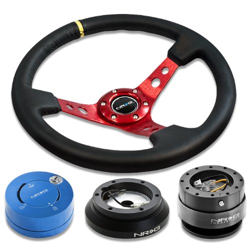 Steering Accessories NRG Innovations NRG-SRK-100H+200GM+101BL+006RDY