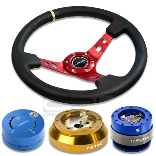Steering Accessories NRG Innovations NRGSRK140HRG+200BL+101BL+006RDY