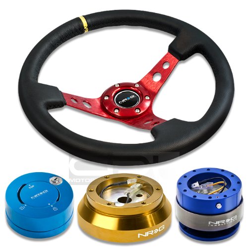 Steering Accessories NRG Innovations NRGSRK140HRG+200BL+101NB+006RDY