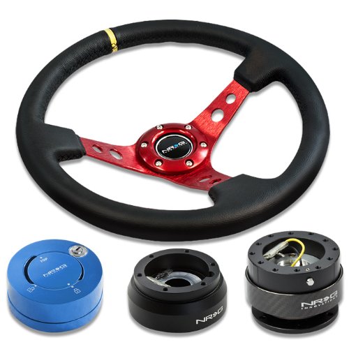 Steering Accessories NRG Innovations NRG-SRK-181H+200CF+101BL+006RDY