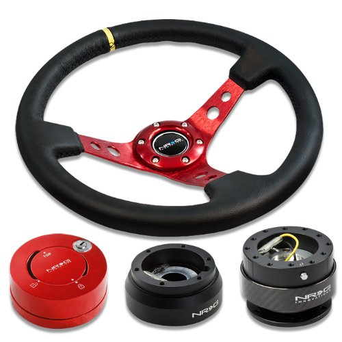 Steering Accessories NRG Innovations NRG-SRK-181H+200CF+101RD+006RDY
