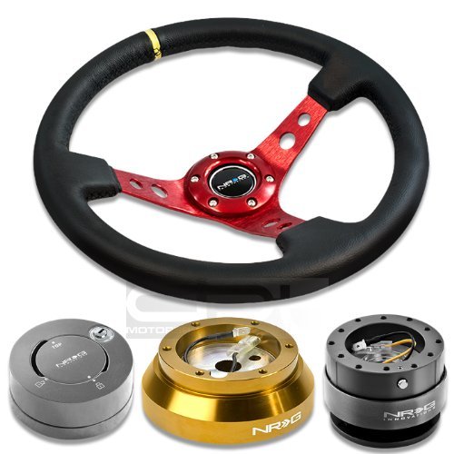 Steering Accessories NRG Innovations NRGSRK140HRG+200GM+101GM+006RDY