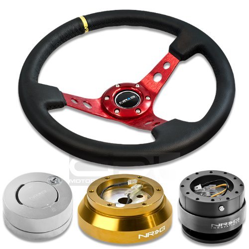 Steering Accessories NRG Innovations NRGSRK140HRG+200GM+101LS+006RDY