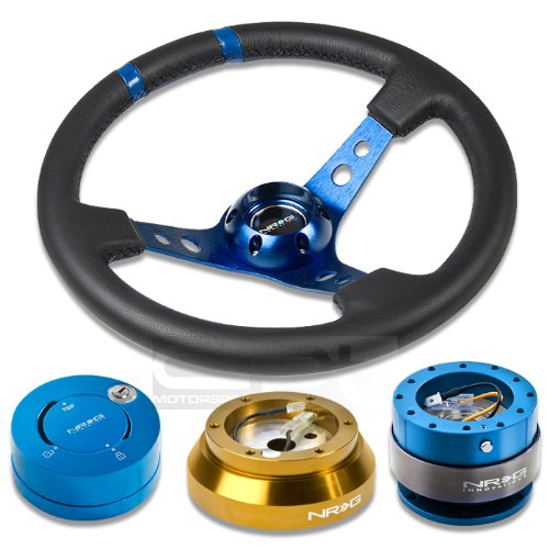 Steering Accessories NRG Innovations NRGSRK140HRG+200NB+101NB+016RBL