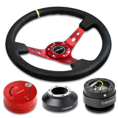 Steering Accessories NRG Innovations NRG-SRK-131H+200CF+101RD+006RDY