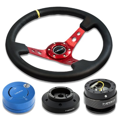 Steering Accessories NRG Innovations NRG-SRK-101H+200CF+101BL+006RDY