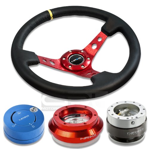 Steering Accessories NRG Innovations NRGSRK110HRD+200SL+101BL+006RDY