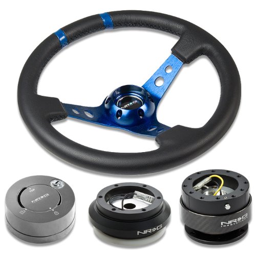 Steering Accessories NRG Innovations NRG-SRK-130H+200CF+101GM+016RBL