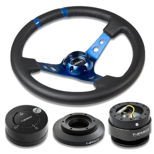 Steering Accessories NRG Innovations NRG-SRK-E46H+200CF+101MB+016RBL