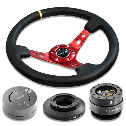 Steering Accessories NRG Innovations NRG-SRK-E46H+200GM+101GM+006RDY