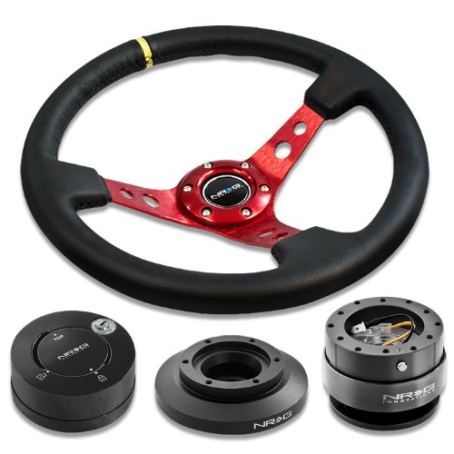 Steering Accessories NRG Innovations NRG-SRK-E46H+200GM+101LB+006RDY