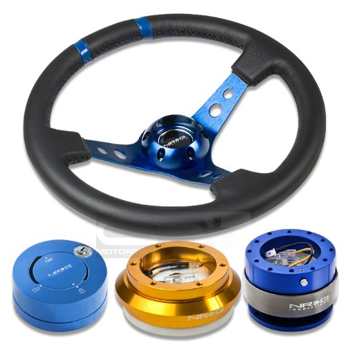 Steering Accessories NRG Innovations NRGSRK110HRG+200BL+101BL+016RBL