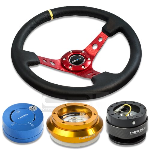 Steering Accessories NRG Innovations NRGSRK110HRG+200CF+101BL+006RDY