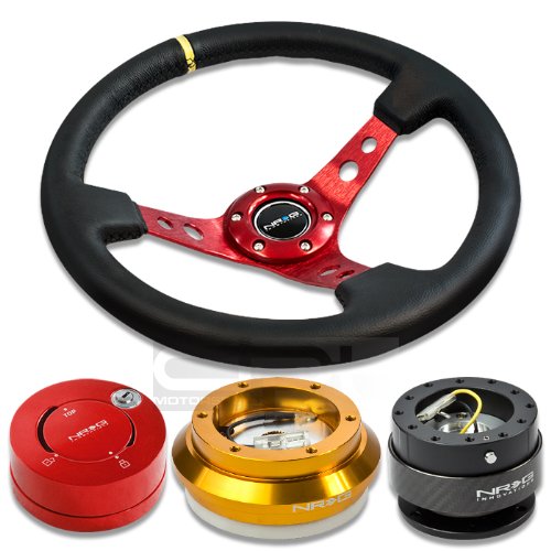 Steering Accessories NRG Innovations NRGSRK110HRG+200CF+101RD+006RDY