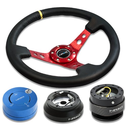 Steering Accessories NRG Innovations NRG-SRK-140H+200CF+101BL+006RDY
