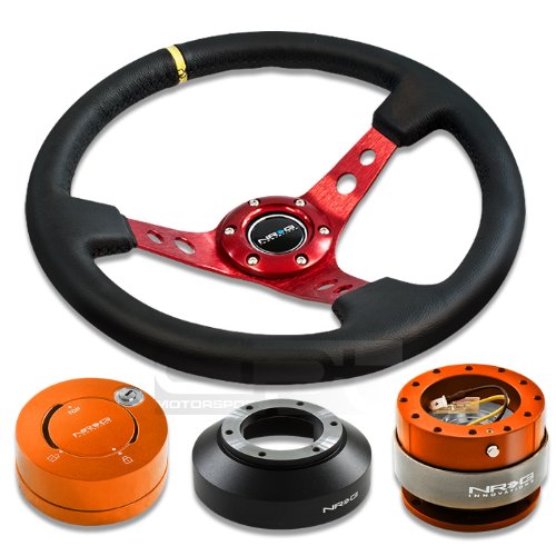 Steering Accessories NRG Innovations NRG-SRK-141H+200OR+101OR+006RDY