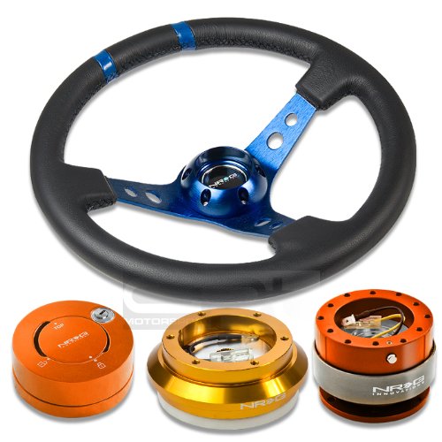 Steering Accessories NRG Innovations NRGSRK110HRG+200OR+101OR+016RBL