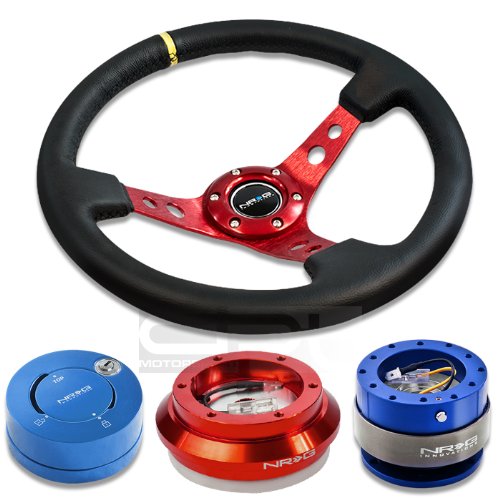 Steering Accessories NRG Innovations NRGSRK130HRD+200BL+101BL+006RDY