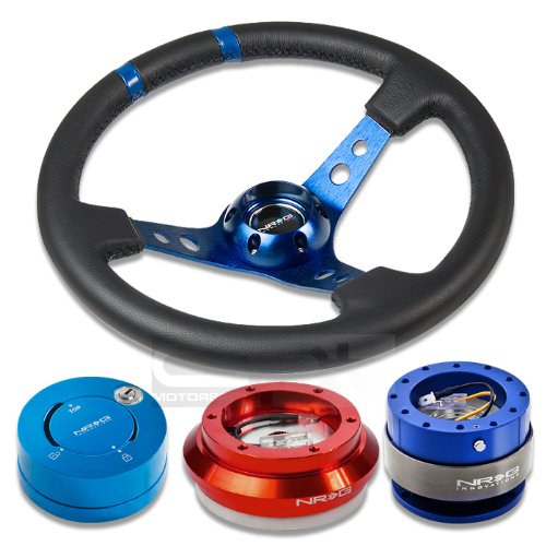 Steering Accessories NRG Innovations NRGSRK130HRD+200BL+101NB+016RBL