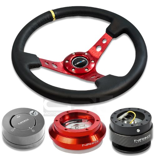 Steering Accessories NRG Innovations NRGSRK130HRD+200CF+101GM+006RDY