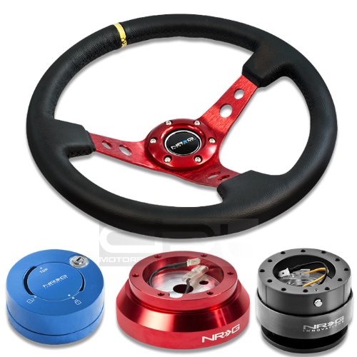 Steering Accessories NRG Innovations NRGSRK140HRD+200GM+101BL+006RDY