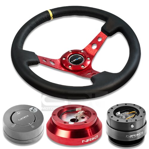 Steering Accessories NRG Innovations NRGSRK140HRD+200GM+101GM+006RDY