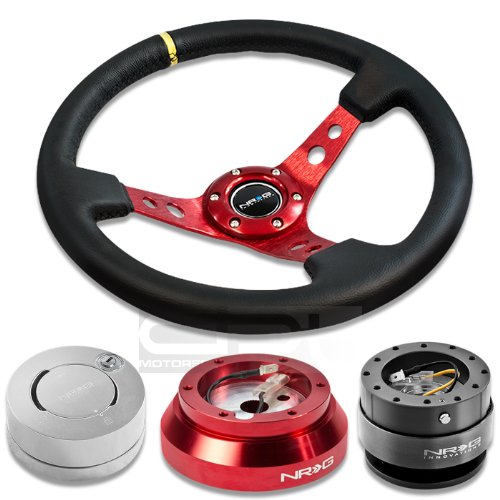 Steering Accessories NRG Innovations NRGSRK140HRD+200GM+101LS+006RDY