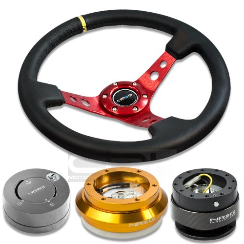 Steering Accessories NRG Innovations NRGSRK130HRG+200CF+101GM+006RDY