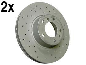 Rotors ZIMMERMANN COAT Z X-DRILLED BMW 34116757746867
