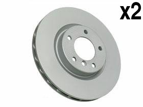 BMW e36 M3 z3M Brake Disc Front 'Z' Coated (x2 rotors) left + right Rotors ZIMMERMANN COAT Z BMW 34112227171KIT359