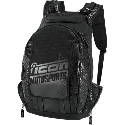 Icon Old Skool Backpacks - Black / One Size Gear Bags ICON 3517-0268-PU-AMA