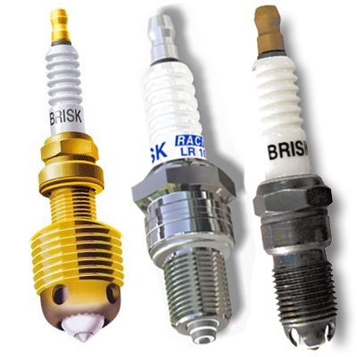 SET OF 6 SPARK PLUG for LIQUID PETROLEUM GAS LPG Saab 9000 CS 3.0L with B308 engine serial nr. (all model year) * 46IP1LPDOR15LGSL62VB4 Spark Plugs Brisk LPGLAUTO-9556