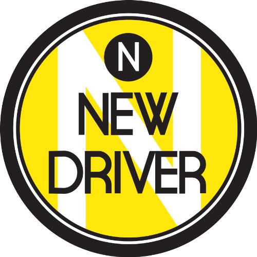 Bumper Stickers, Decals & Magnets newdrivercarmagnets CMY001