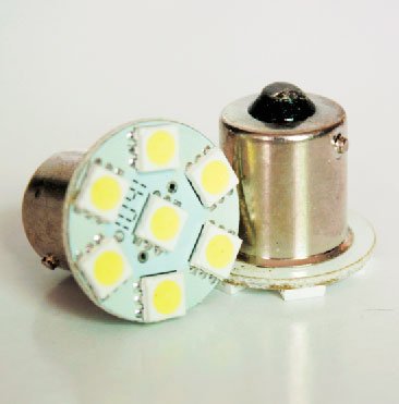 Cutequeen LED Car Lights Bulb White 1157 Ba15D 5050 7-SMD STOP BRAKE TAIL LIGHT BULBS 12V -Red Tail Lights Cutequeen JIANXIN-05-01-08-C0002