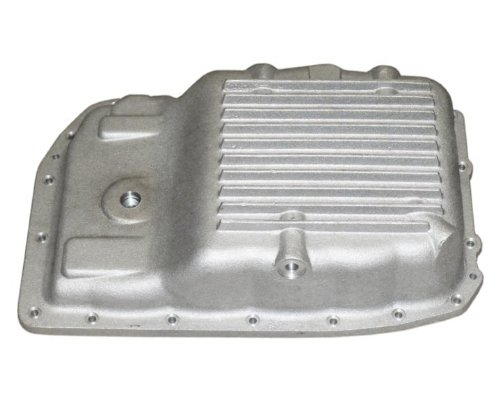 PML Low Profile Transmission Pan for GM /Chevy with 6L80, 6L80E Transmission - Cast Aluminum Finish Pans & Drain Plugs PML TP-ASM-11087-AC