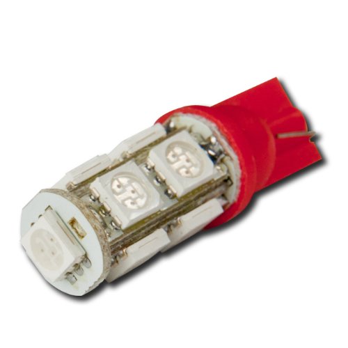 Steering Accessories DPT LED-T10-W-5050-9SMD-LED-RD