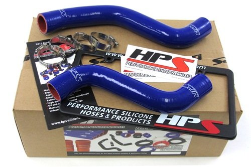00-02 Toyota Tacoma V6 3.4L Manual Trans. HPS 3-Ply Silicone Radiator Hose Kit Coolant Blue Radiator HPS SSAG-57-1216-BLUE02