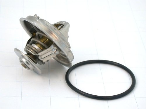Audi (1990-2005) engine coolant Thermostat +Seal OEM Behr Thermostat Seals Behr AUD 078121113F326