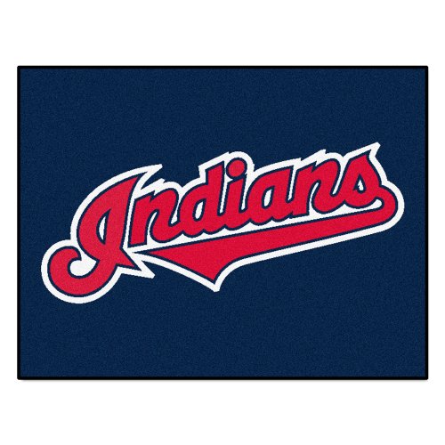 FANMATS MLB Cleveland Indians Nylon Face All-Star Rug Floormats Fanmats 6371
