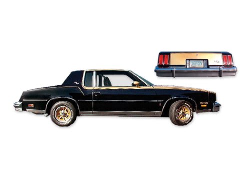 Decals Oldsmobile 7980HO442-BLK