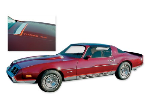 1980 1981 Pontiac Firebird Turbo Formula W50 Decals & Stripes Kit GOLD - BLACK Decals Formula 8081TFTBGLD-BLK