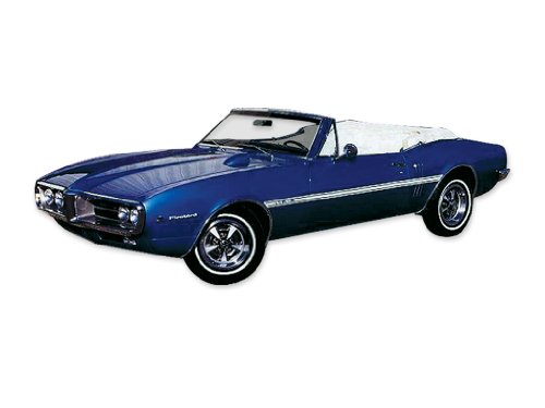 1967 1968 Pontiac Firebird H.O. HO H O Decals & Stripes Kit - BLACK Decals Phoenix Graphix 6768FBHO-BLK