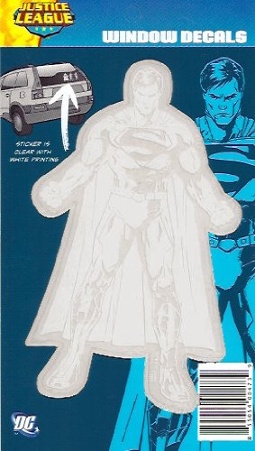 Superman Justice League New 52 Family Car Window Sticker Decal Bumper Stickers, Decals & Magnets Elephant Gun 012