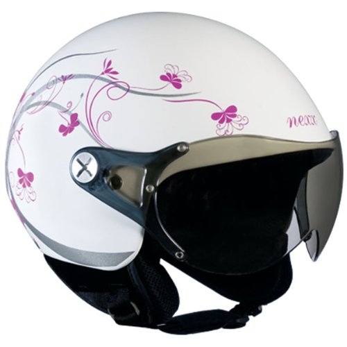 NEXX X60 Queen White Open Face Helmet - X-Small Helmets Nexx 01X6000037XS